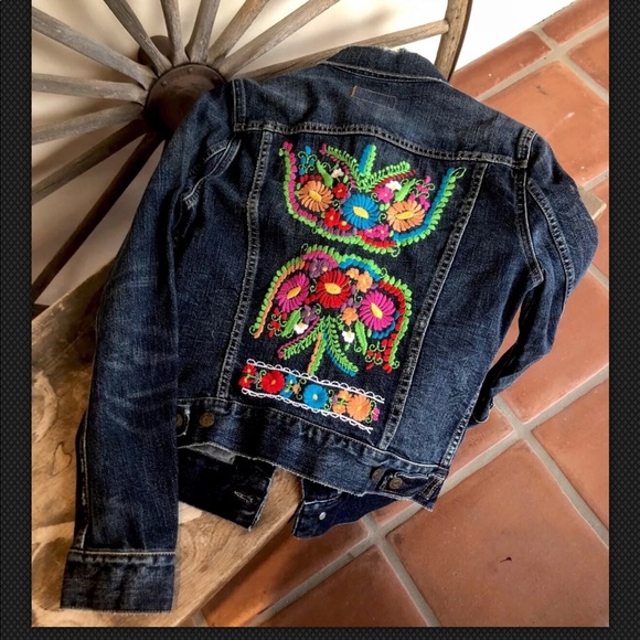 SOLD-RALPH LAUREN Southwestern Embroidered Jacket - Picture 6 of 8